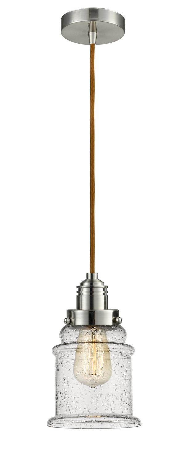 Innovations - 100SN-10CR-2H-SN-G184 - One Light Mini Pendant - Winchester - Satin Nickel