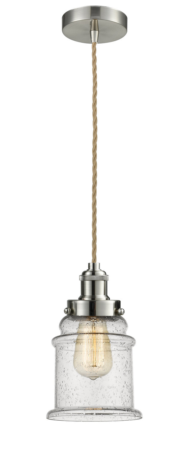 Innovations - 100SN-10RE-1H-SN-G184 - One Light Mini Pendant - Edison - Satin Nickel