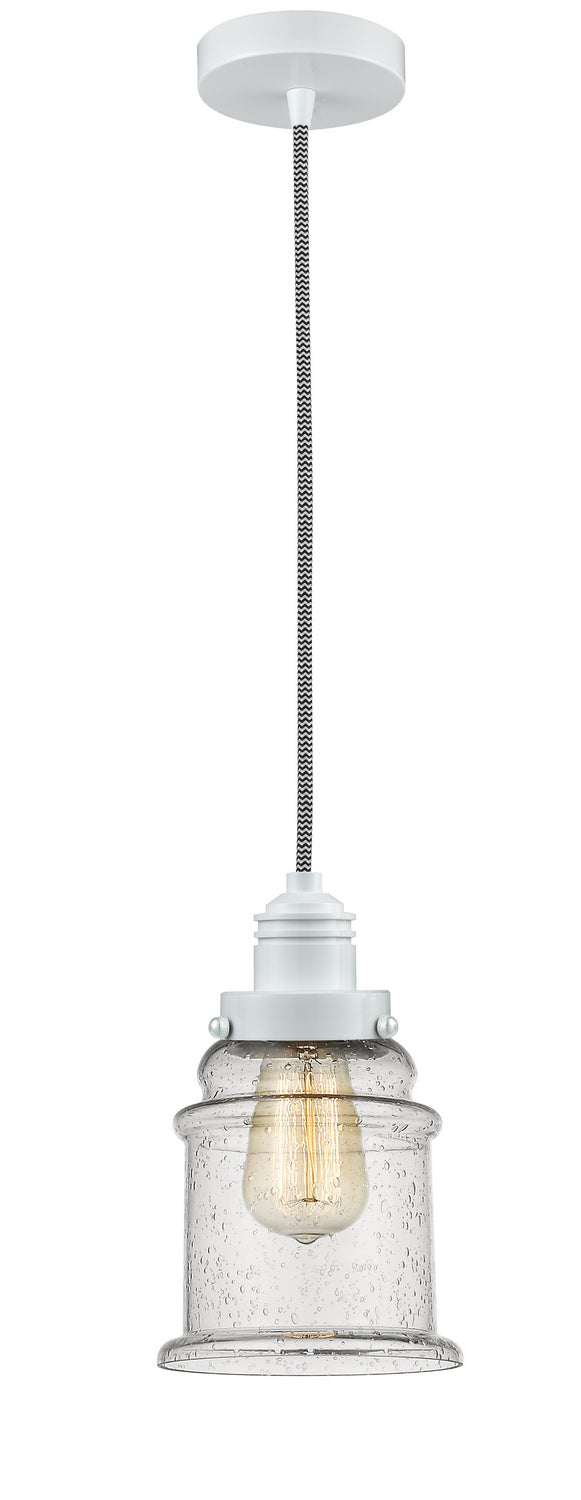 Innovations - 100W-10BW-2H-W-G184 - One Light Mini Pendant - Winchester - White