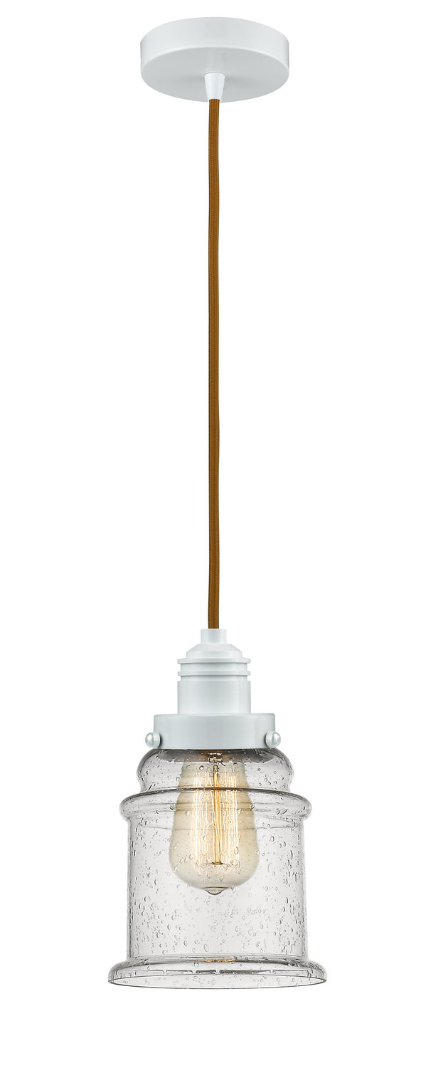 Innovations - 100W-10CR-2H-W-G184 - One Light Mini Pendant - Winchester - White