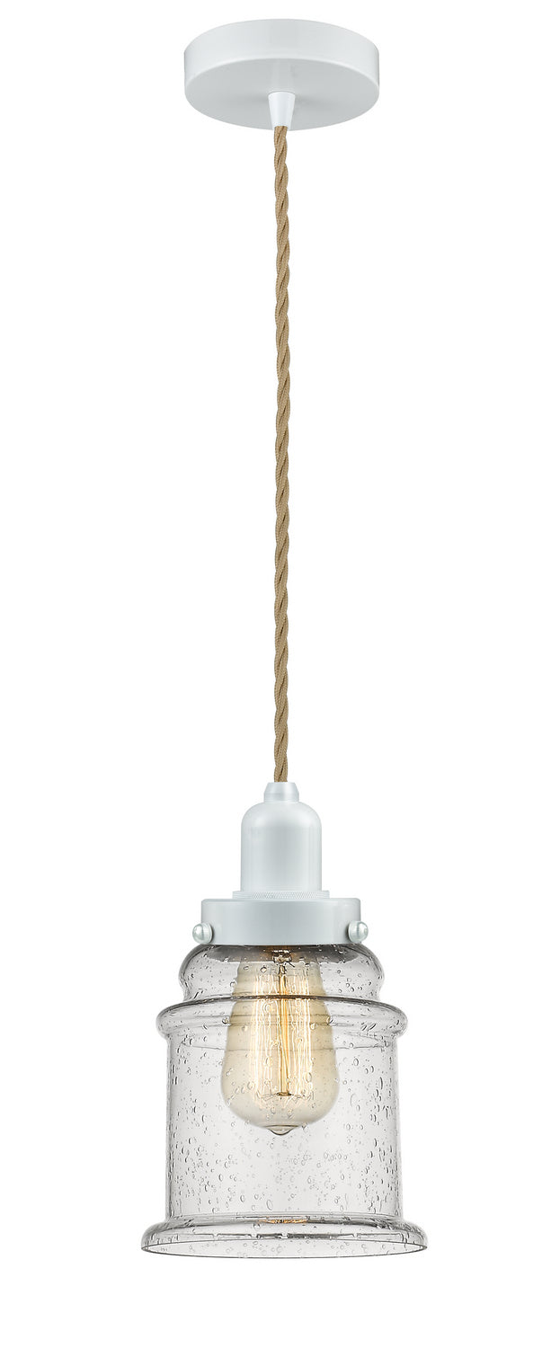 Innovations - 100W-10RE-0H-W-G184 - One Light Mini Pendant - Whitney - White