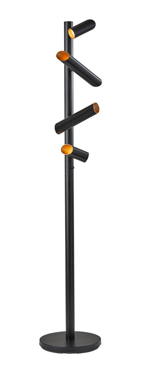 Adesso Home - 2105-01 - LED Floor Lamp - Tyler - Black