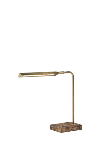 Adesso Home - 3557-21 - LED Desk Lamp - Reader - Antique Brass