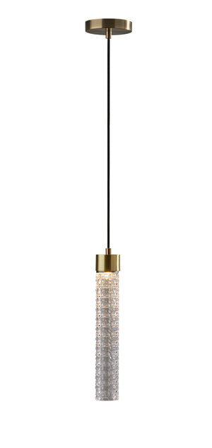 Adesso Home - 3695-21 - LED Pendant - Harriet - Antique Brass