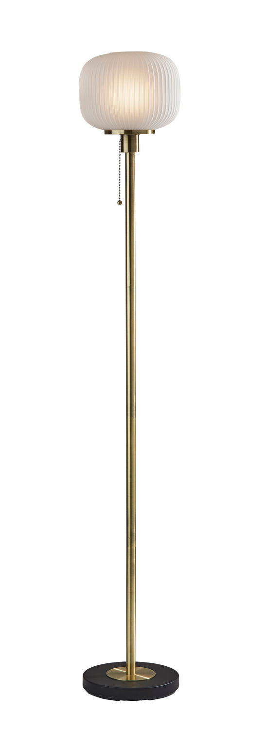 Adesso Home - 4278-21 - Floor Lamp - Hazel - Antique Brass