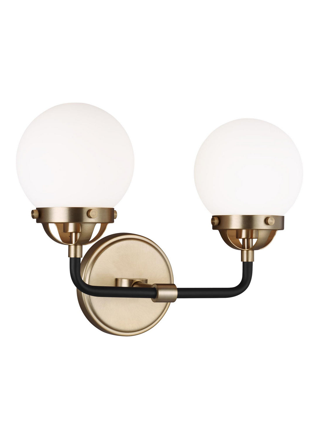 Visual Comfort Studio - 4487902EN-848 - Two Light Wall / Bath - Cafe - Satin Brass