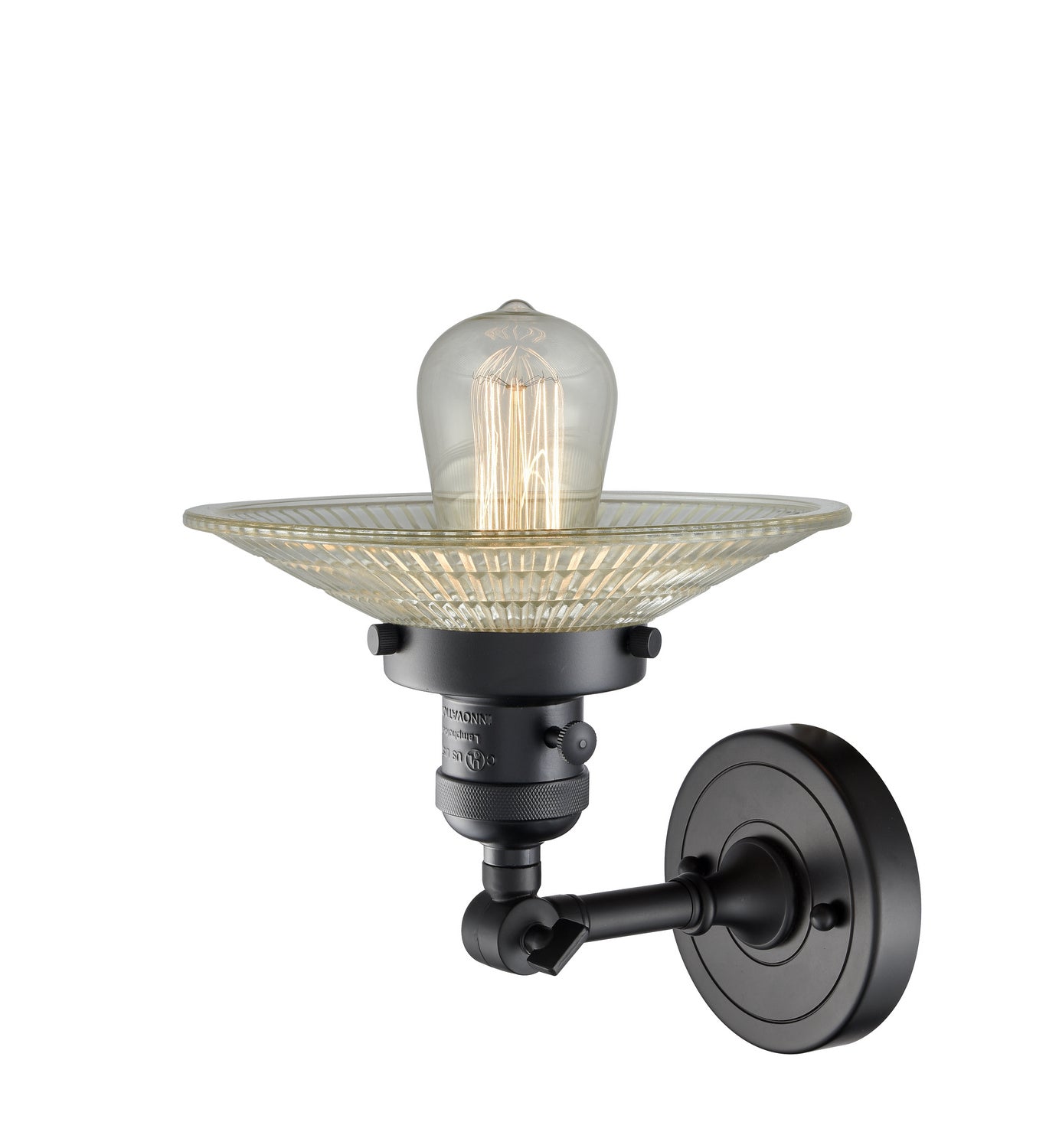 Innovations - 203SW-BK-G2 - One Light Wall Sconce - Franklin Restoration - Matte Black