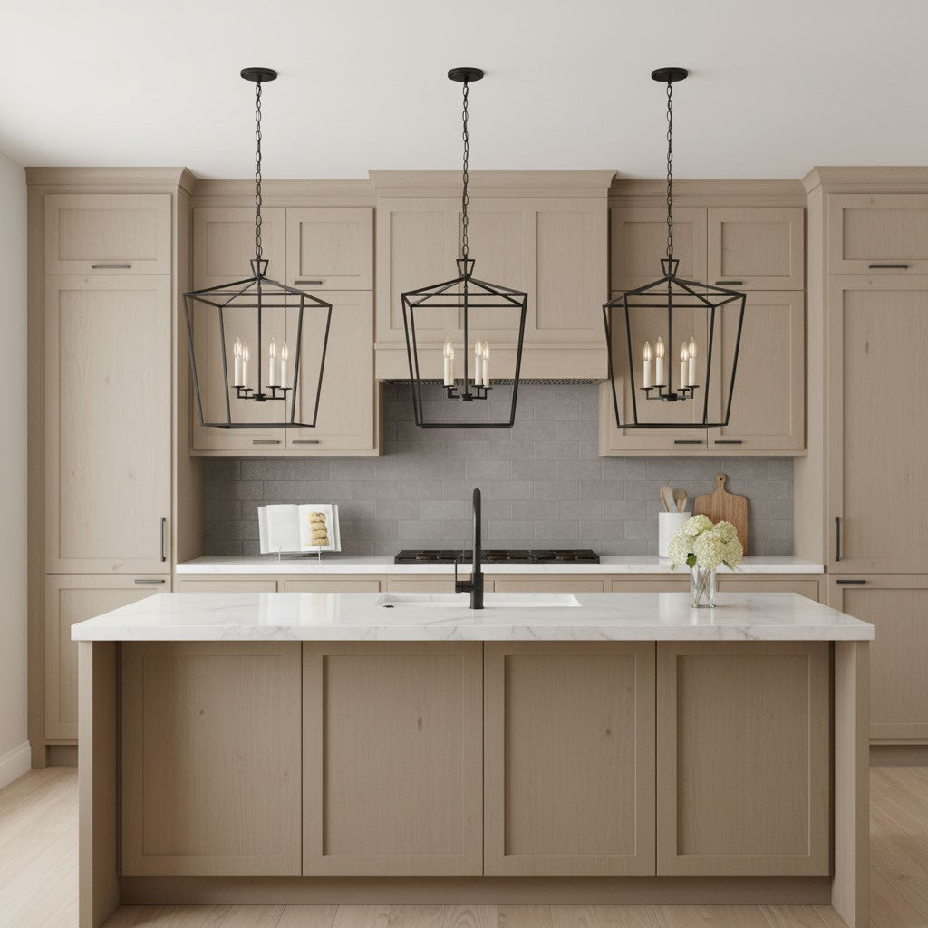 Visual Comfort Studio - 5392604-112 - Four Light Lantern - Dianna - Midnight Black