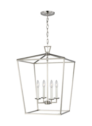 Visual Comfort Studio - 5392604EN-962 - Four Light Lantern - Dianna - Brushed Nickel