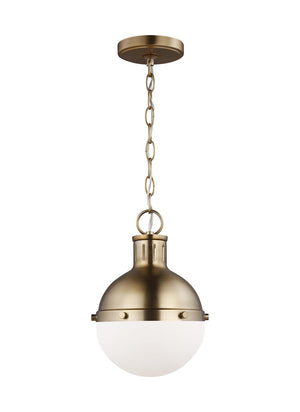 Visual Comfort Studio - 6177101-848 - One Light Mini Pendant - Hanks - Satin Brass