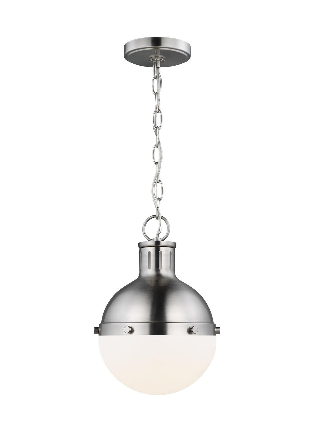 Visual Comfort Studio - 6177101-962 - One Light Mini Pendant - Hanks - Brushed Nickel