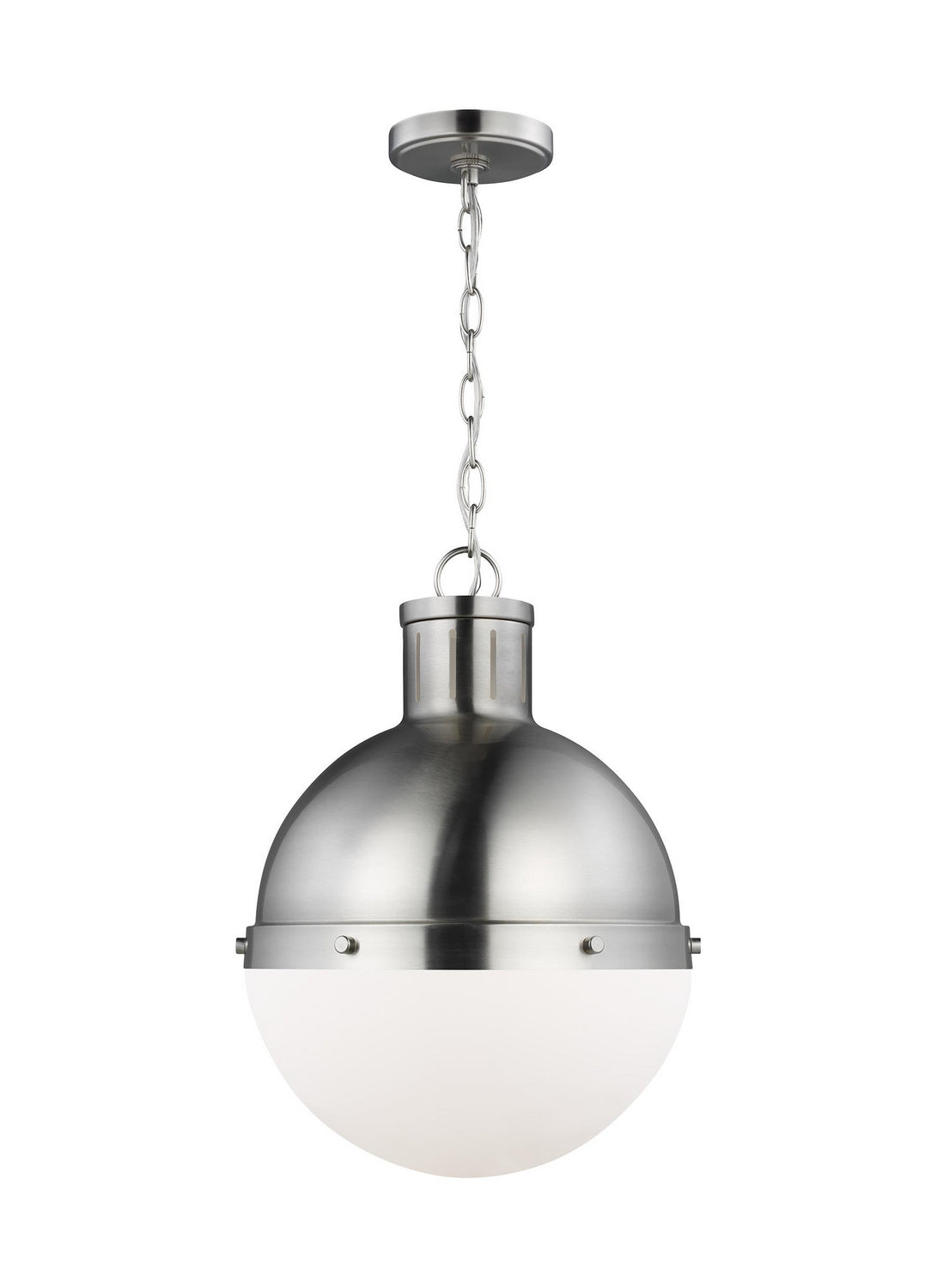 Visual Comfort Studio - 6577101-962 - One Light Pendant - Hanks - Brushed Nickel