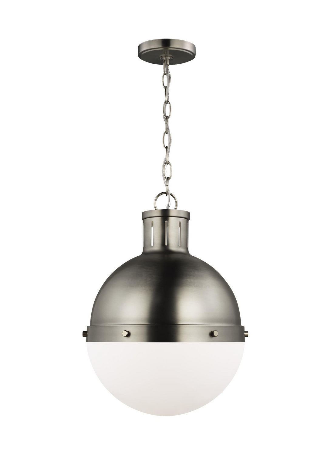 Visual Comfort Studio - 6577101-965 - One Light Pendant - Hanks - Antique Brushed Nickel