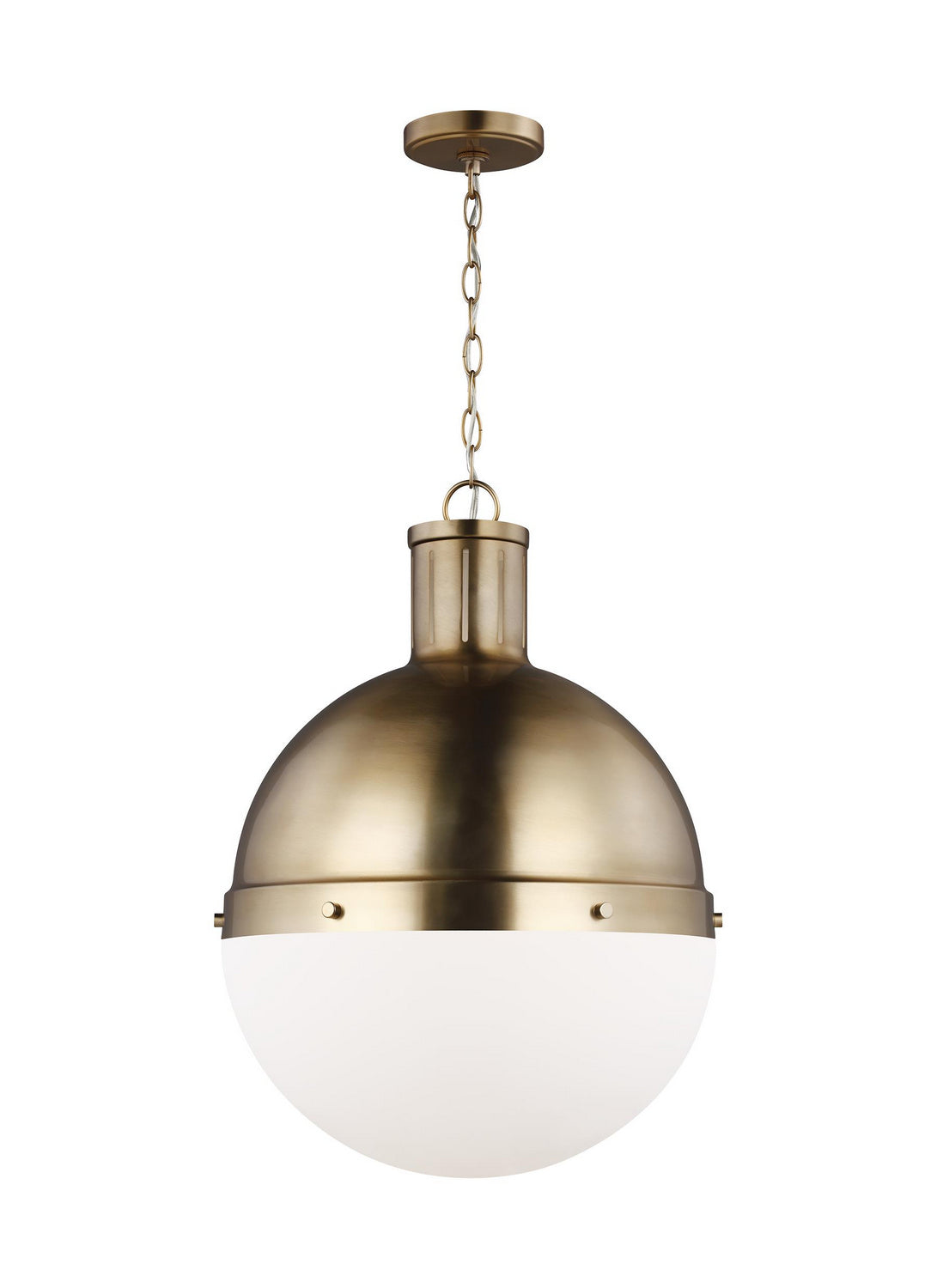 Visual Comfort Studio - 6677101-848 - One Light Pendant - Hanks - Satin Brass