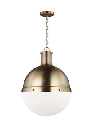 Visual Comfort Studio - 6677101-848 - One Light Pendant - Hanks - Satin Brass