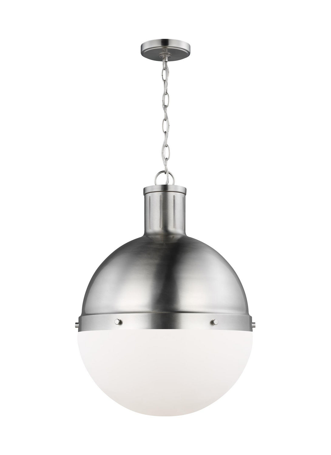 Visual Comfort Studio - 6677101EN3-962 - One Light Pendant - Hanks - Brushed Nickel