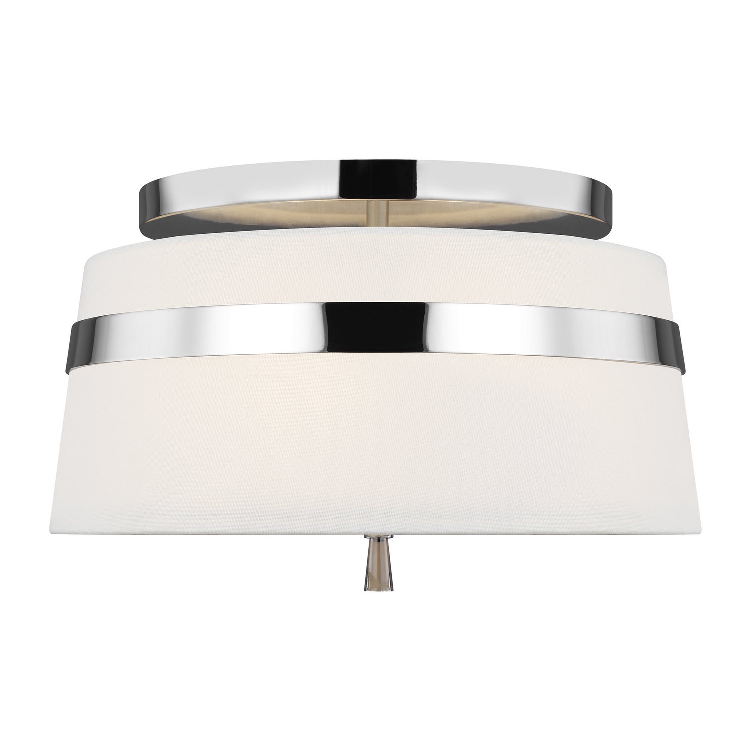 Visual Comfort Studio - AF1143PN - Three Light Semi-Flush Mount - Cordtlandt - Polished Nickel