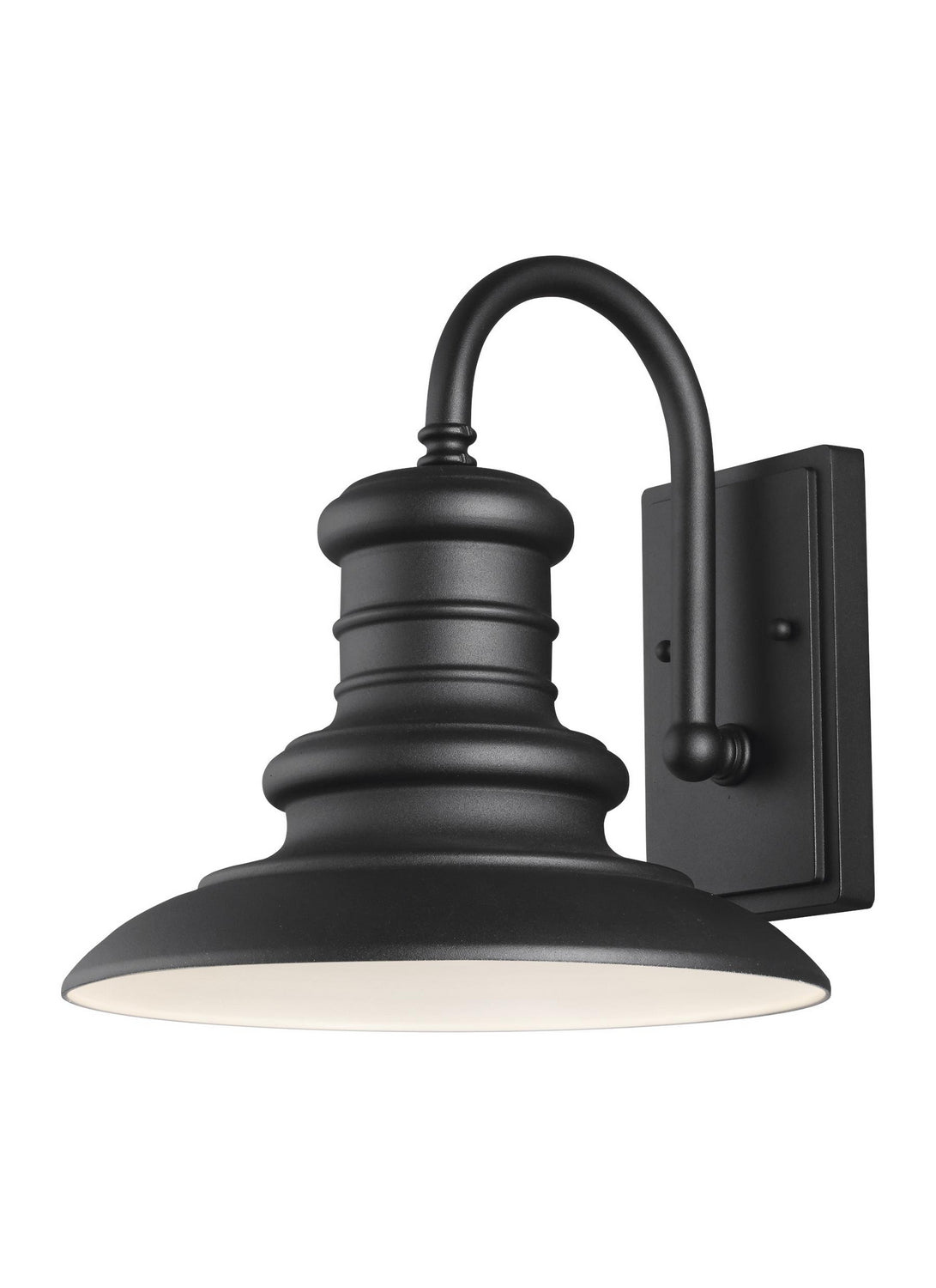 Generation Lighting. - OL8601TXB/T - One Light Outdoor Wall Lantern - Redding Station - Textured Black