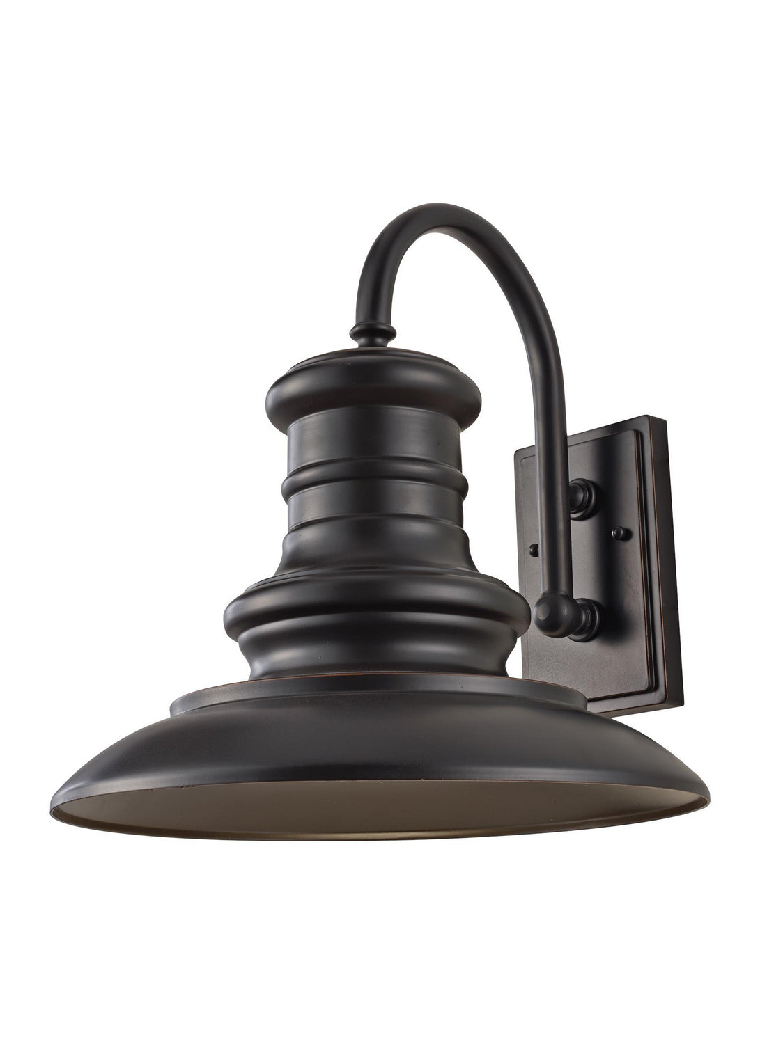 Generation Lighting. - OL9004RSZ/T - One Light Outdoor Wall Lantern - Redding Station - Restoration Bronze