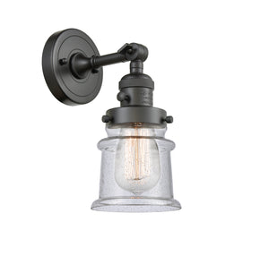 Innovations - 203SW-OB-G184S - One Light Wall Sconce - Franklin Restoration - Oil Rubbed Bronze