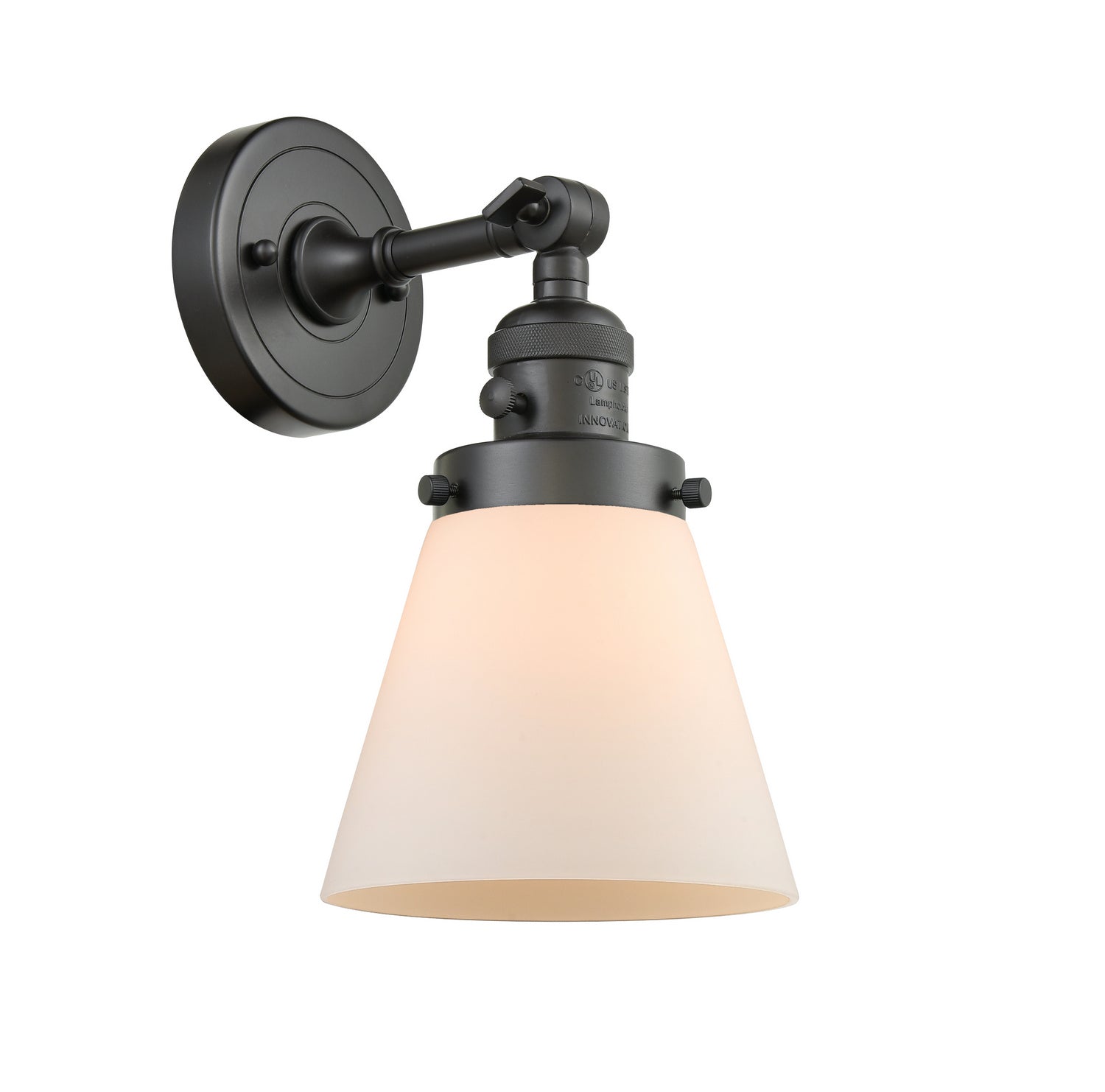 Innovations - 203SW-OB-G61 - One Light Wall Sconce - Franklin Restoration - Oil Rubbed Bronze