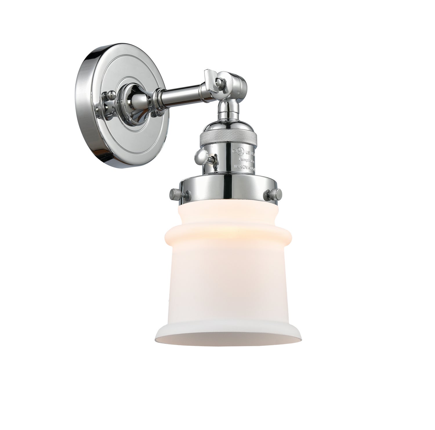 Innovations - 203SW-PC-G181S - One Light Wall Sconce - Franklin Restoration - Polished Chrome