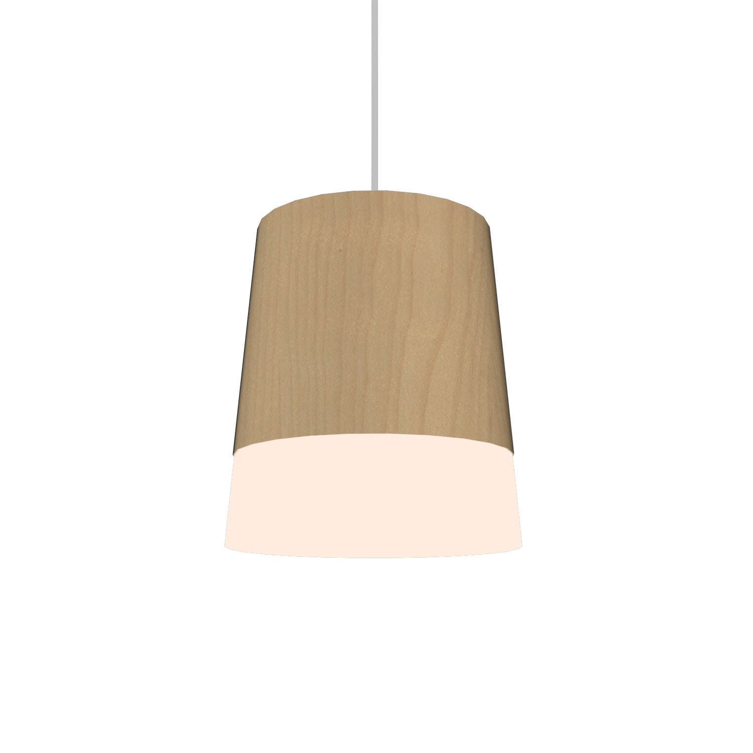 Accord Lighting - 1100.34 - One Light Pendant - Conical - Maple