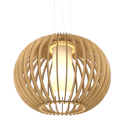 Accord Lighting - 1134.09 - One Light Pendant - Stecche di Legno - Louro Freijo