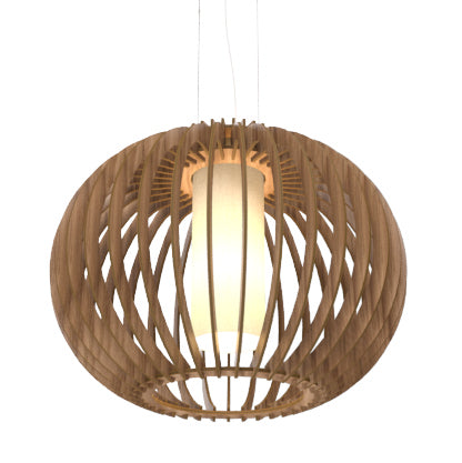 Accord Lighting - 1134.18 - One Light Pendant - Stecche di Legno - American Walnut