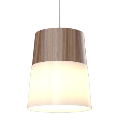 Accord Lighting - 1151.18 - One Light Pendant - Conical - American Walnut