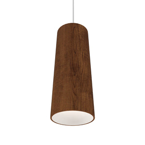 Accord Lighting - 116.06 - One Light Pendant - Conical - Imbuia