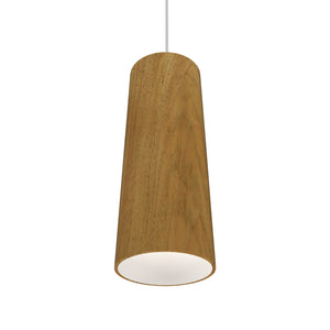 Accord Lighting - 116.09 - One Light Pendant - Conical - Louro Freijo