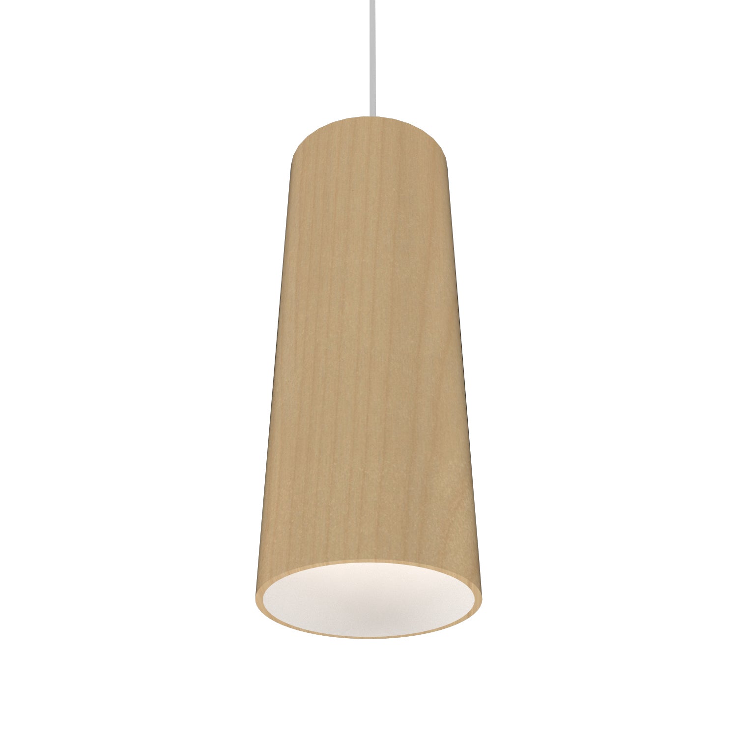 Accord Lighting - 116.34 - One Light Pendant - Conical - Maple