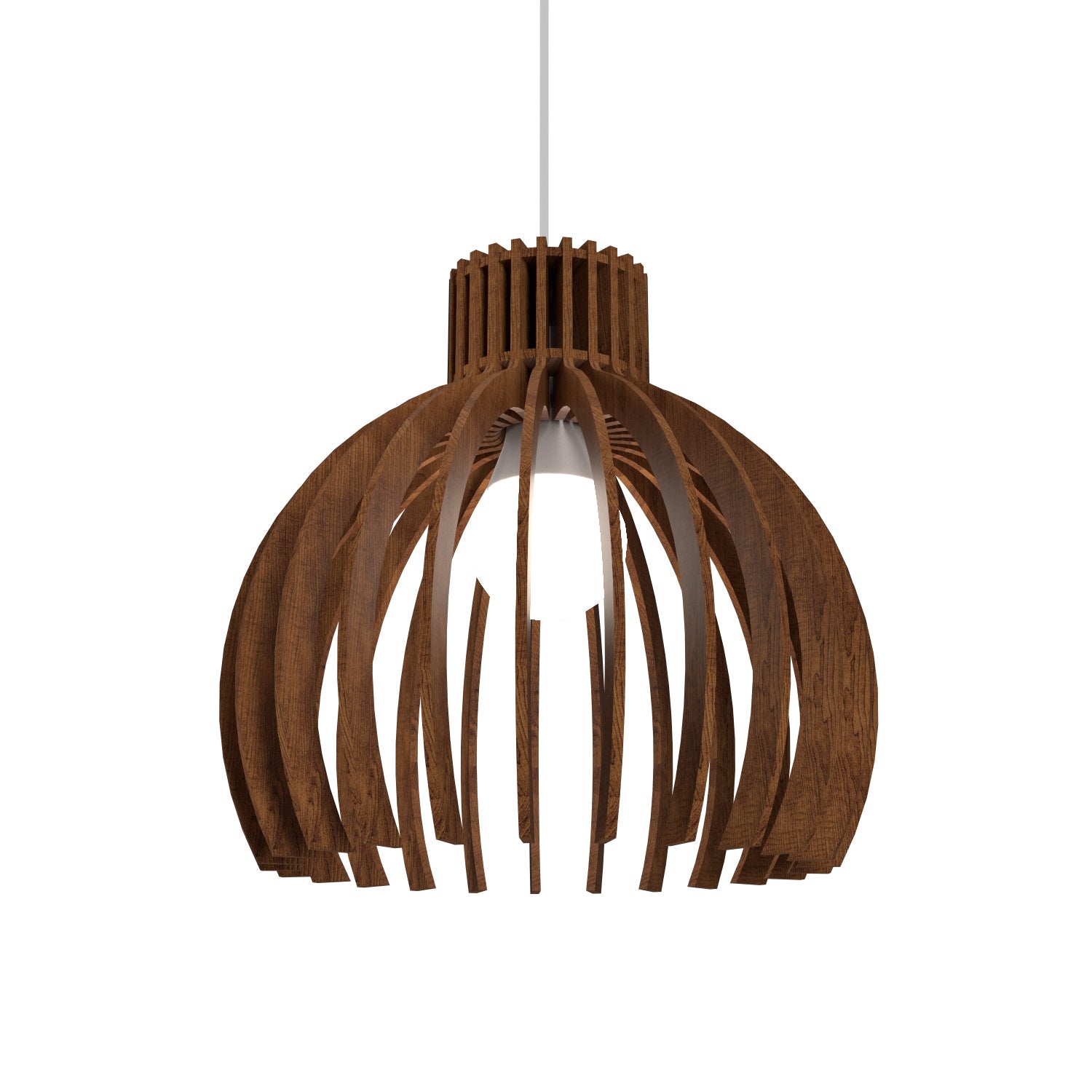 Accord Lighting - 1180.06 - One Light Pendant - Stecche di Legno - Imbuia