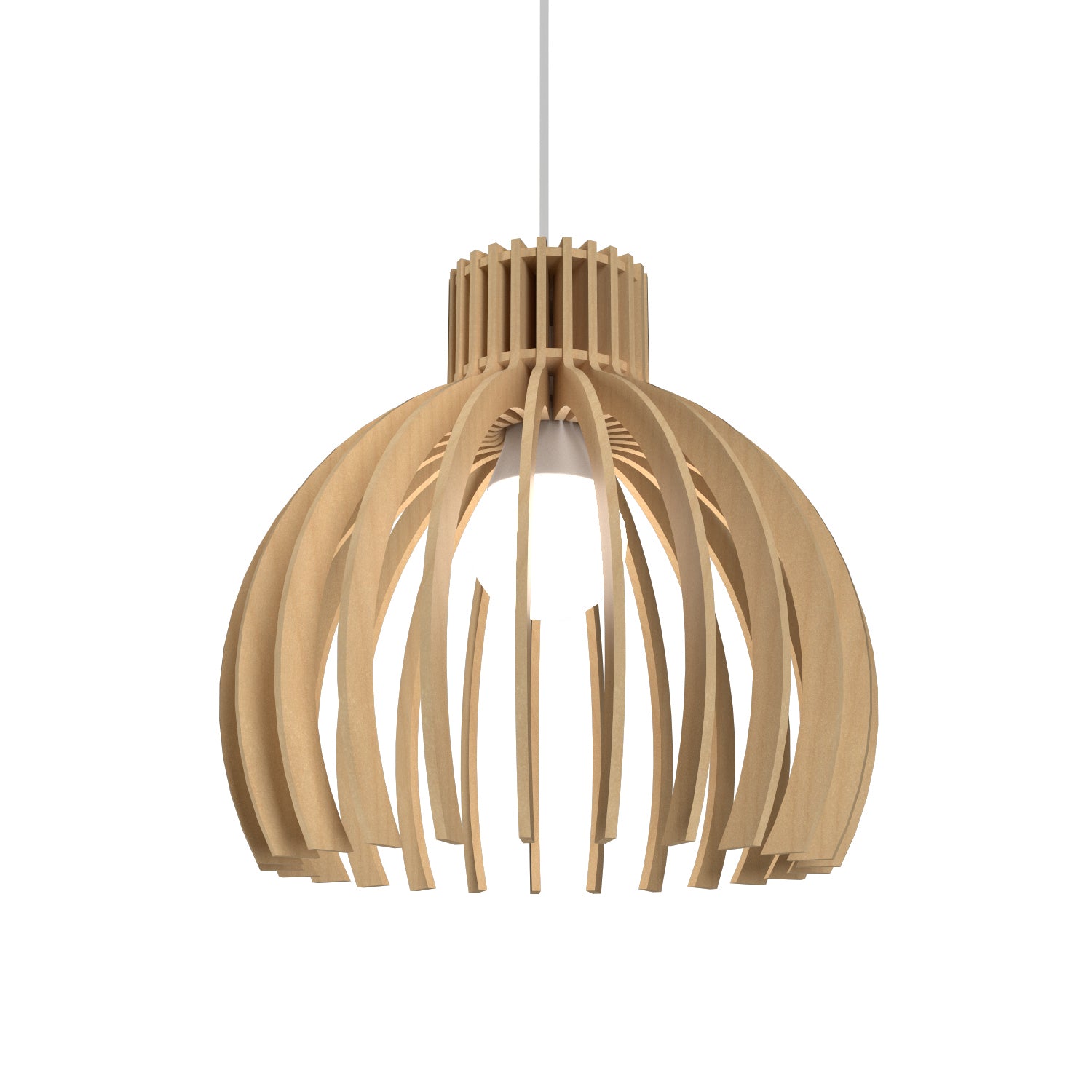 Accord Lighting - 1180.34 - One Light Pendant - Stecche di Legno - Maple