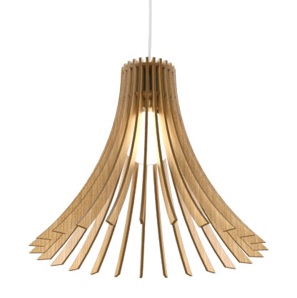 Accord Lighting - 1181.09 - One Light Pendant - Stecche di Legno - Louro Freijo