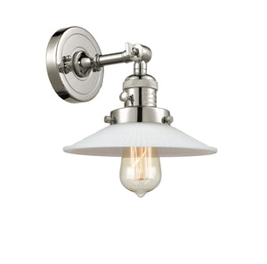 Innovations - 203SW-PN-G1 - One Light Wall Sconce - Franklin Restoration - Polished Nickel