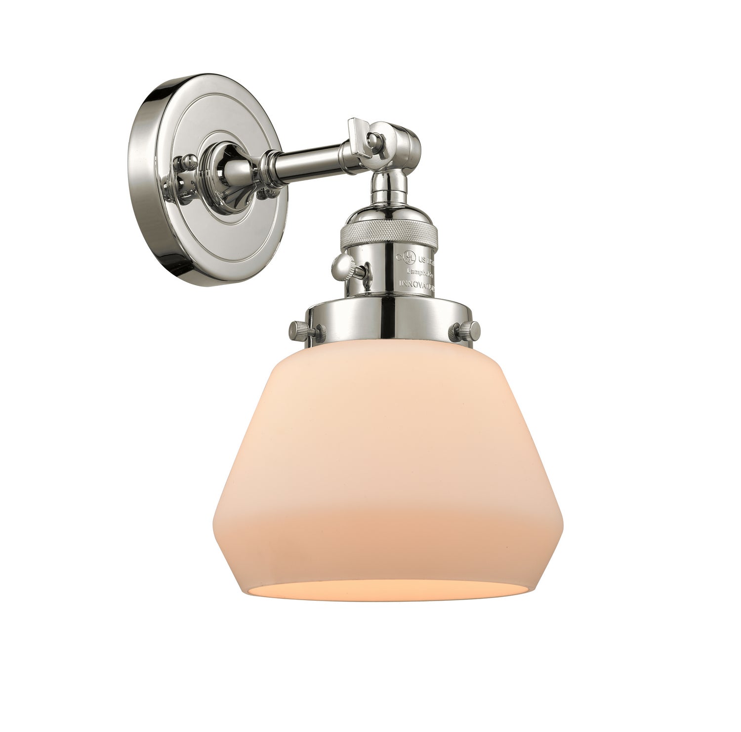 Innovations - 203SW-PN-G171 - One Light Wall Sconce - Franklin Restoration - Polished Nickel