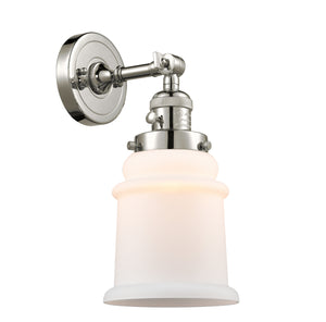 Innovations - 203SW-PN-G181 - One Light Wall Sconce - Franklin Restoration - Polished Nickel