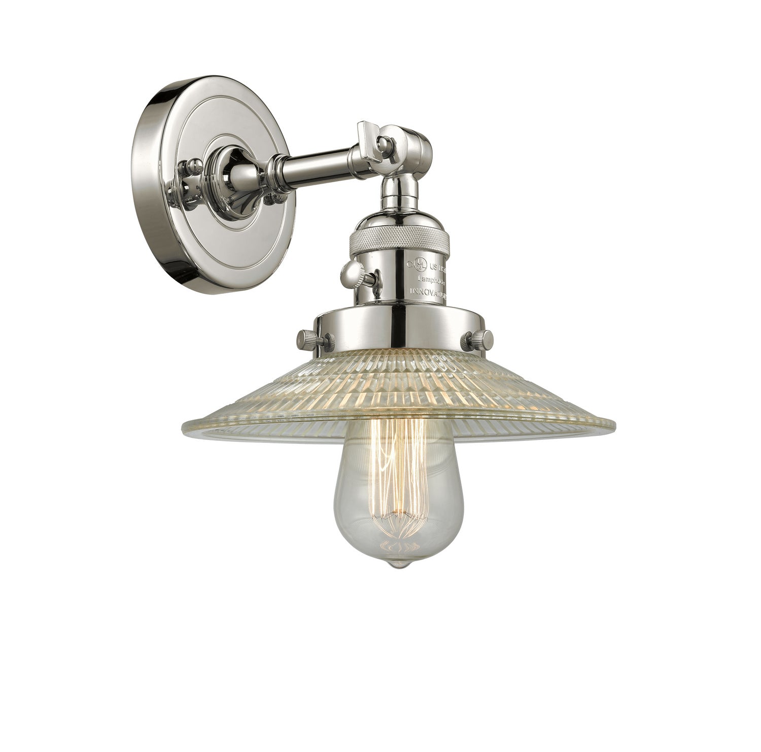 Innovations - 203SW-PN-G2 - One Light Wall Sconce - Franklin Restoration - Polished Nickel