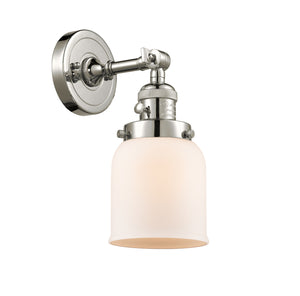 Innovations - 203SW-PN-G51 - One Light Wall Sconce - Franklin Restoration - Polished Nickel