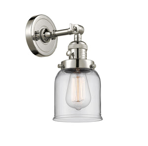 Innovations - 203SW-PN-G52 - One Light Wall Sconce - Franklin Restoration - Polished Nickel