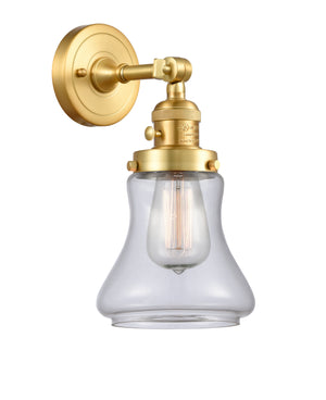 Innovations - 203SW-SG-G192 - One Light Wall Sconce - Franklin Restoration - Satin Gold