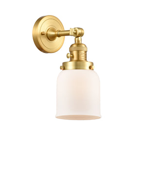 Innovations - 203SW-SG-G51 - One Light Wall Sconce - Franklin Restoration - Satin Gold