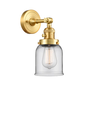 Innovations - 203SW-SG-G52 - One Light Wall Sconce - Franklin Restoration - Satin Gold