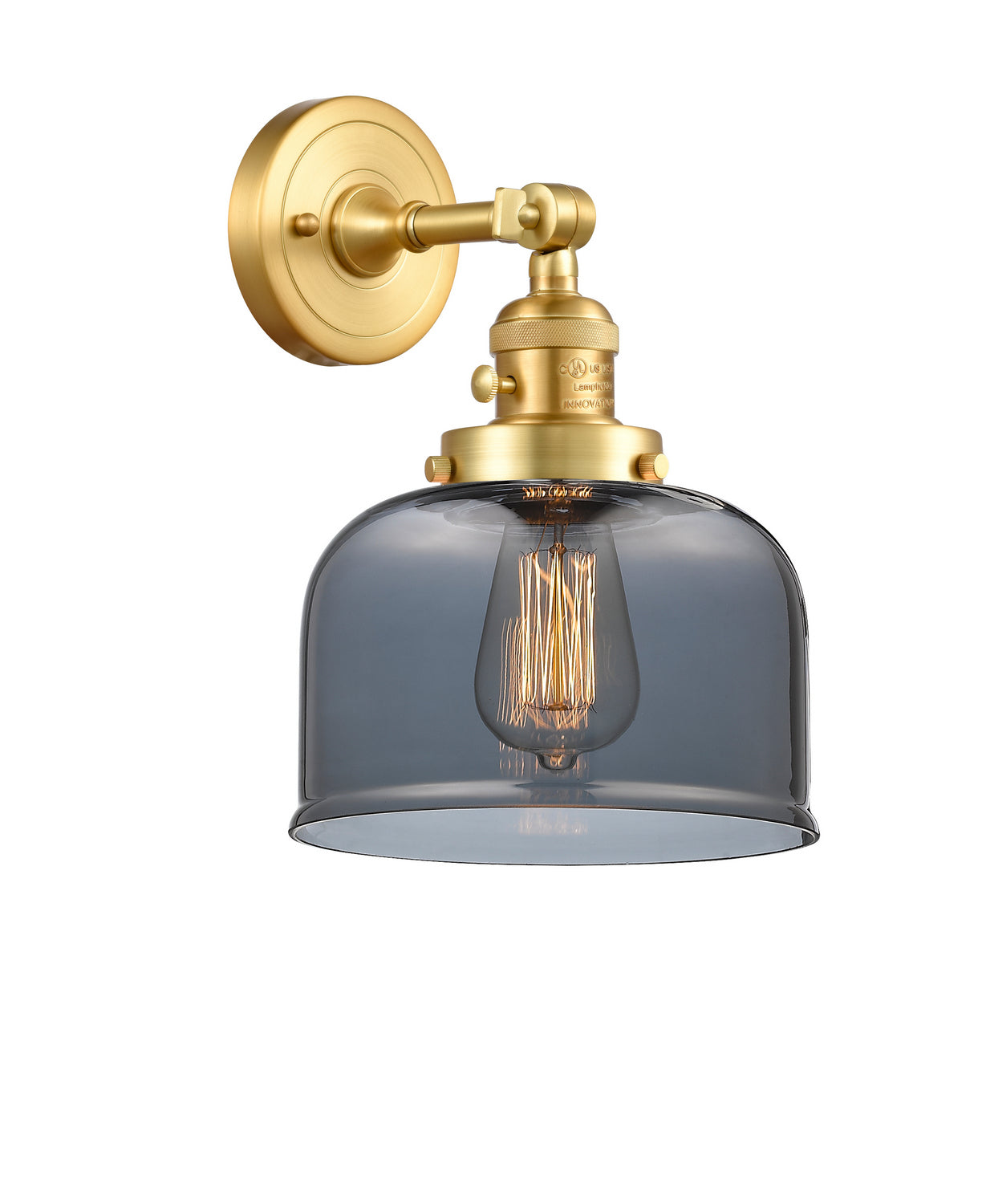 Innovations - 203SW-SG-G73 - One Light Wall Sconce - Franklin Restoration - Satin Gold