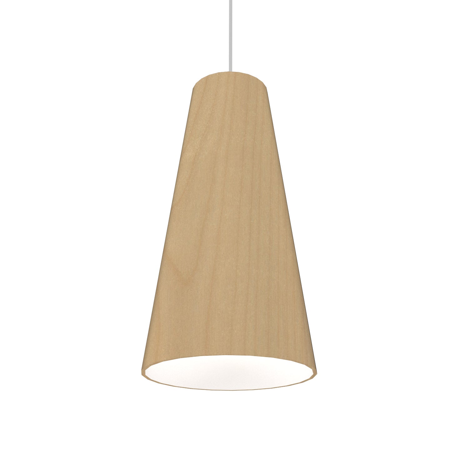 Accord Lighting - 1233.34 - One Light Pendant - Conical - Maple