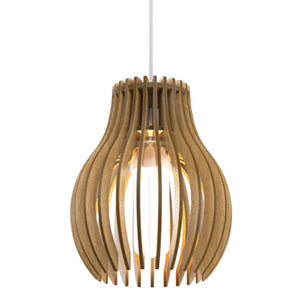 Accord Lighting - 1236.09 - One Light Pendant - Stecche di Legno - Louro Freijo