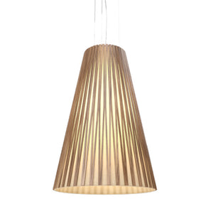 Accord Lighting - 1239.18 - One Light Pendant - Living Hinges - American Walnut