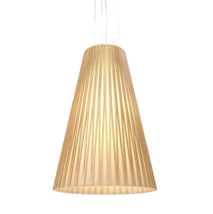 Accord Lighting - 1241.09 - One Light Pendant - Living Hinges - Louro Freijo